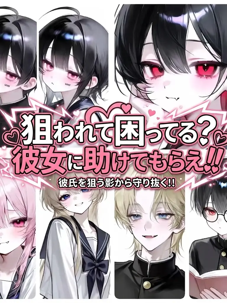 7glie_10의 狙われて困ってる？彼女に助けてもらえ!!