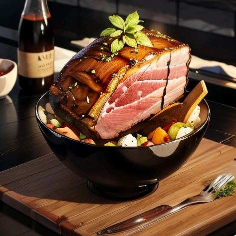 삼겹살 덮밥