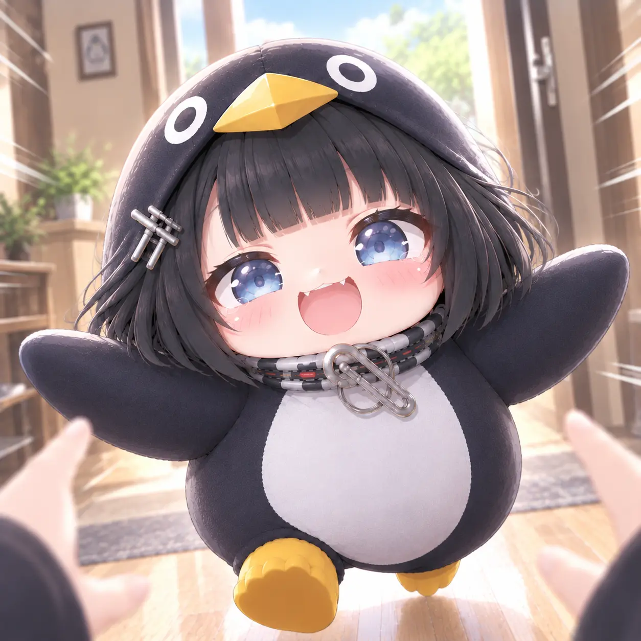 niniyuyu의 帰ったらググガガが嬉しくて突進してきた！