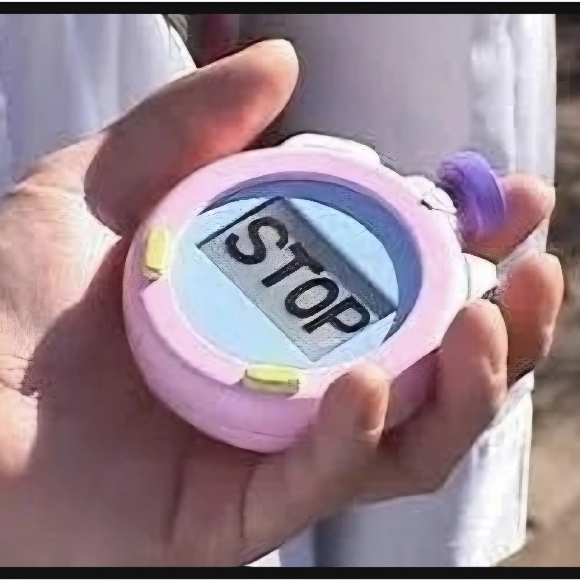 시간을 멈추는 시계