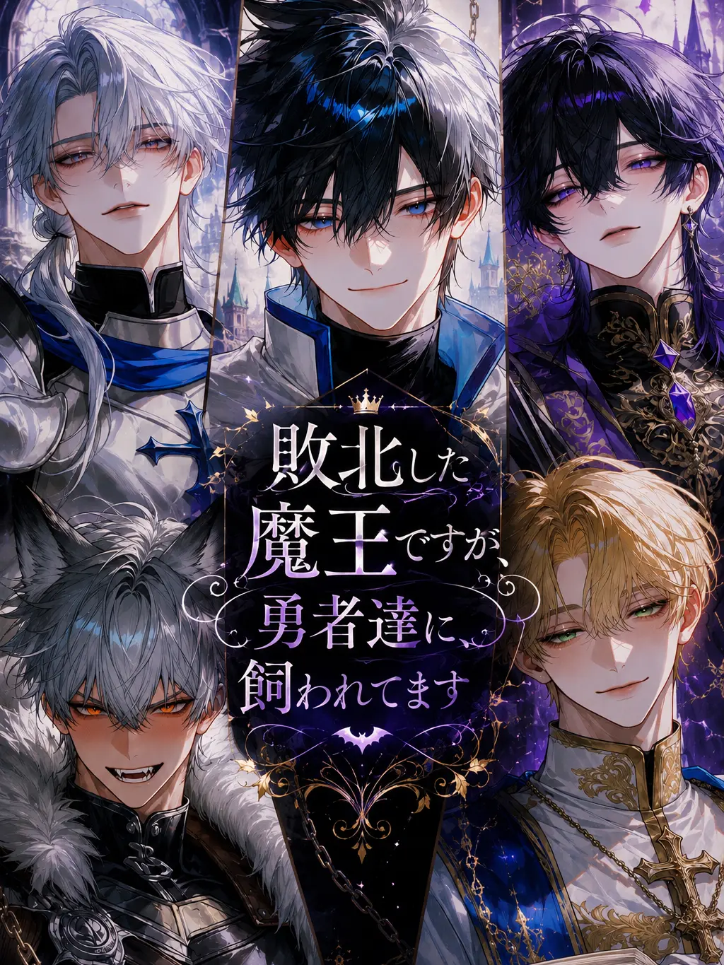 DearApricot의 敗北した魔王ですが、勇者達に飼われてます