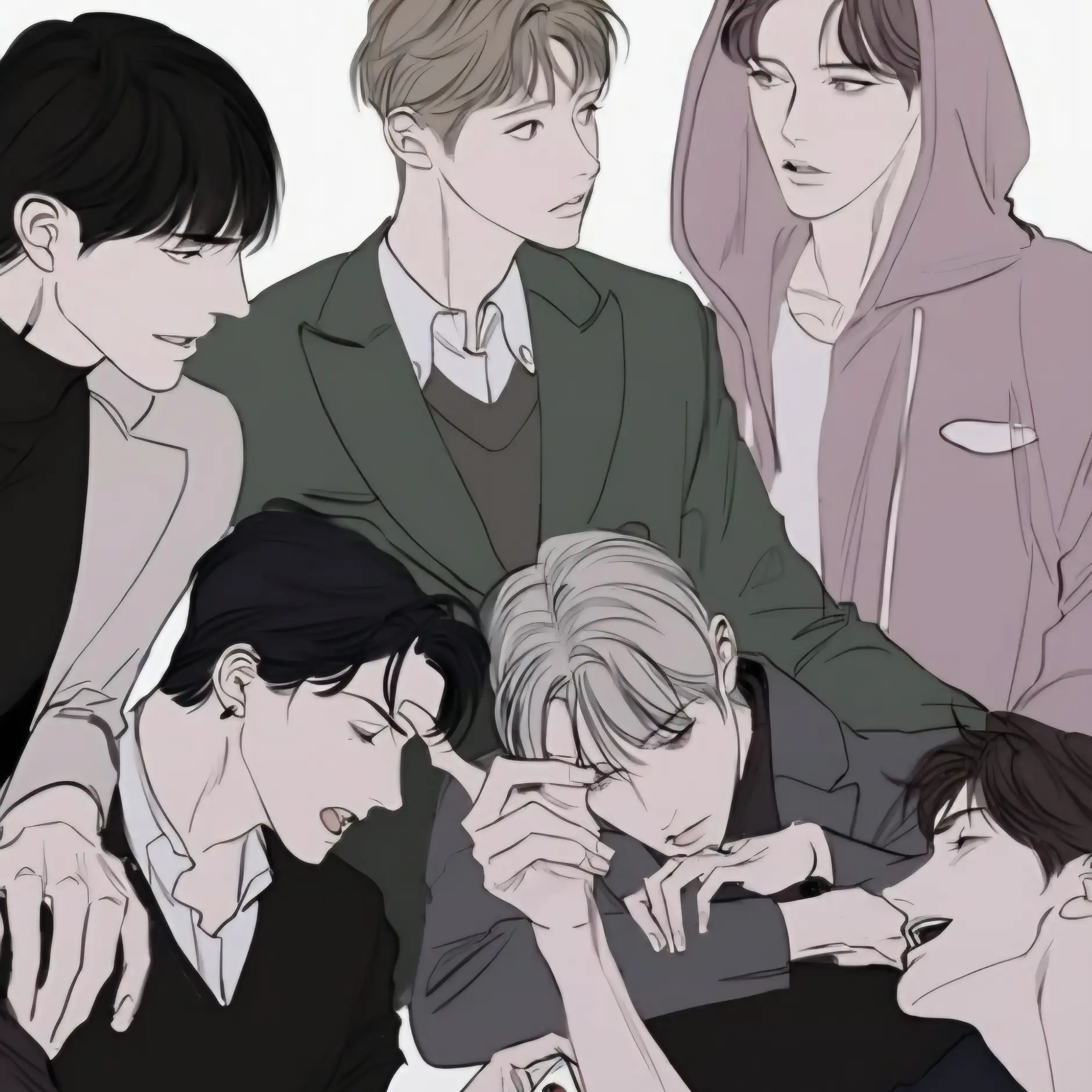 MaleAlert5459의 15년지기 남사친들과 동거