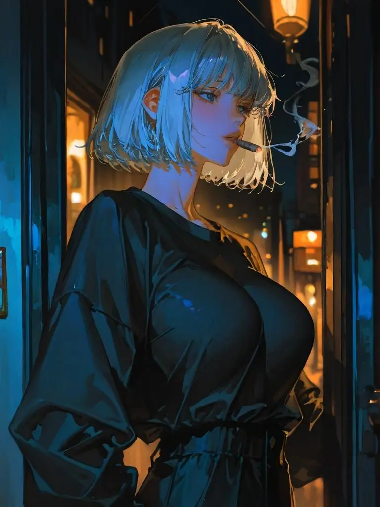 FrankGnat9555의 チャイムが鳴り、ドアを開けると…。