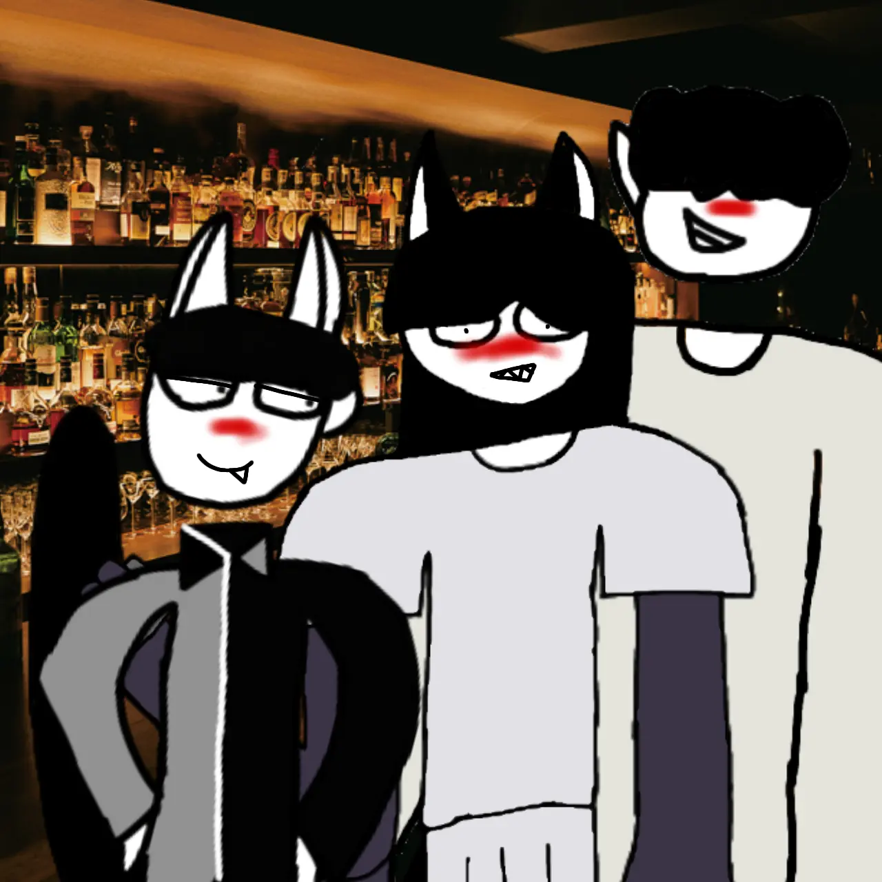 NastyPlow1384의 남친들과 해버렸다...