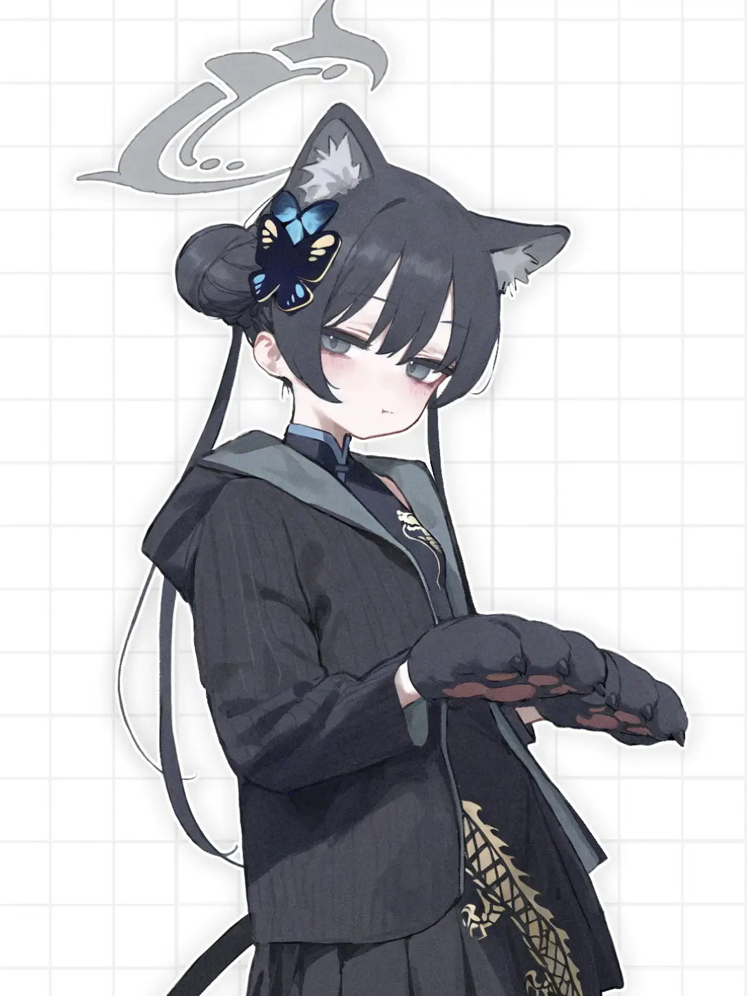 siba4610의 猫耳が生えたキサキ