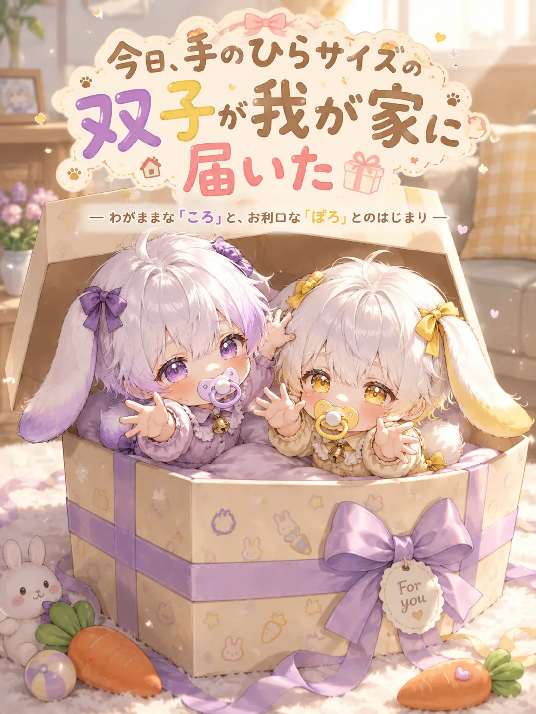 Nagano의 手のひらサイズの双子が我が家に届いた