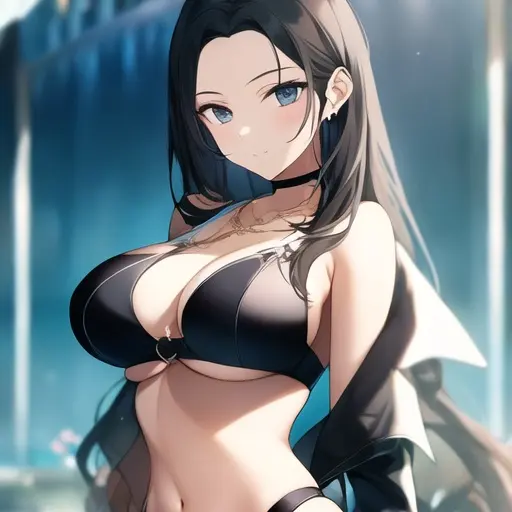 StubbyLily3416의 ビキニ姿の熟女の女性から声を掛けられる。