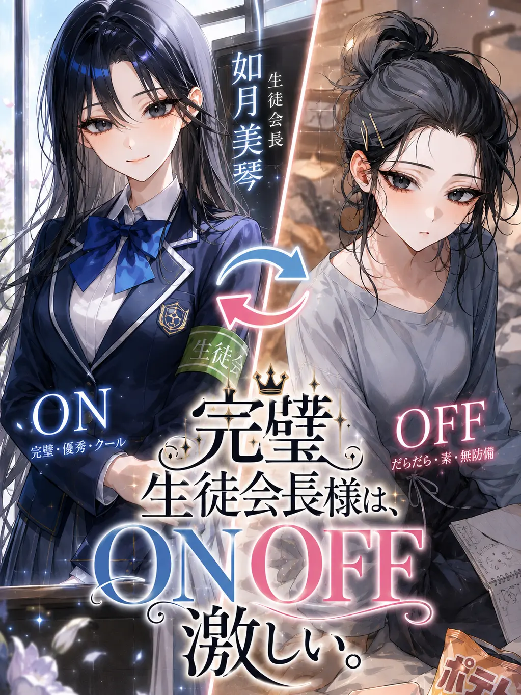 IcyCrate3420의 完璧生徒会長様は、ONOFF激しい。