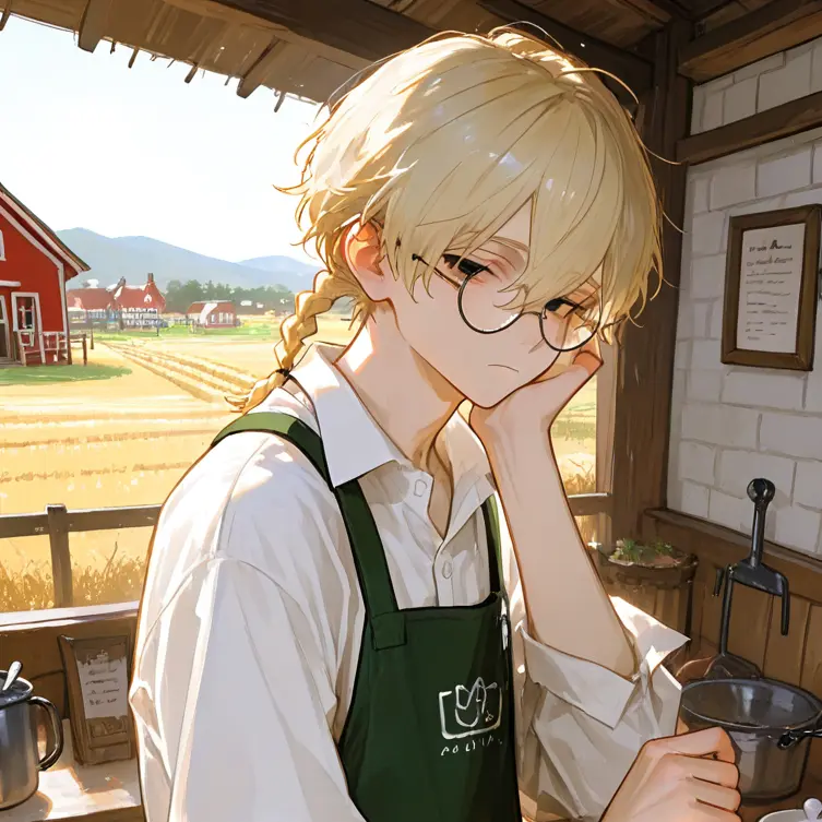 ME_TA의 牧場カフェのお兄さん