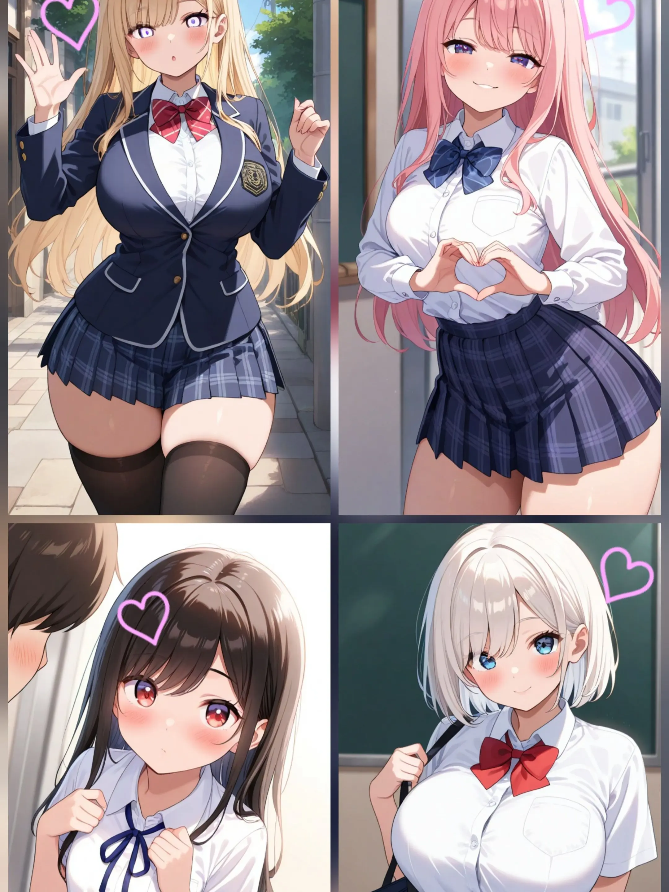 Candoit의 4명의 소꿉친구들이 나를 좋아하나봐요