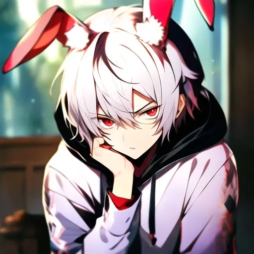 GrossCave7178의 My Tsundere Pet Rabbit Turned Human‼️