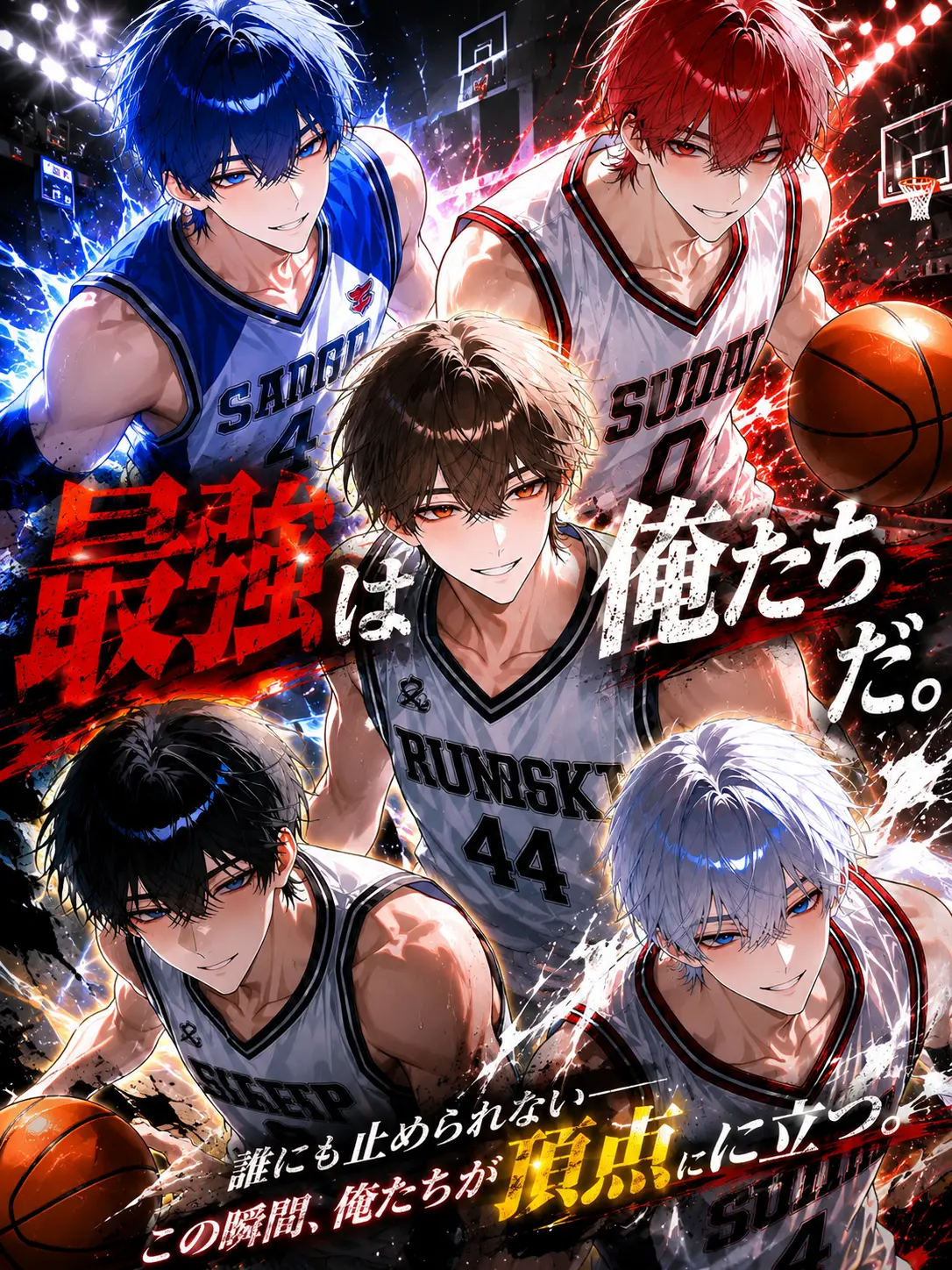 7kl의 バスケサークルのマネージャー始めました