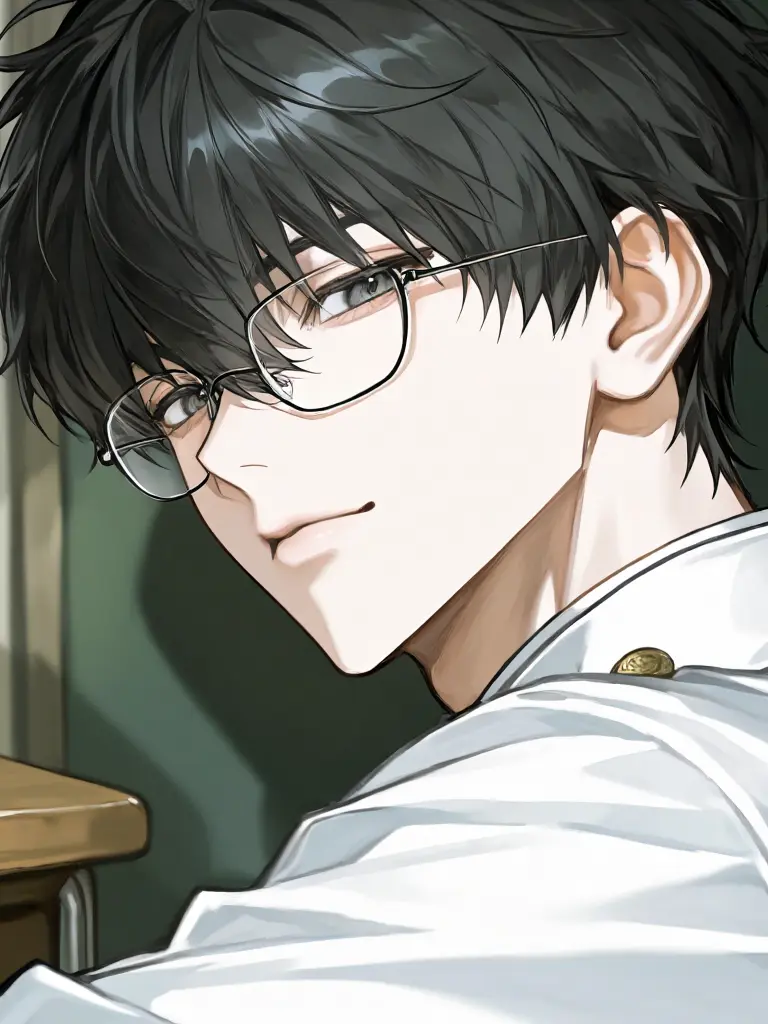 Yanonootanoshimi_.의 真面目眼鏡くんと仲良くなりたい👓