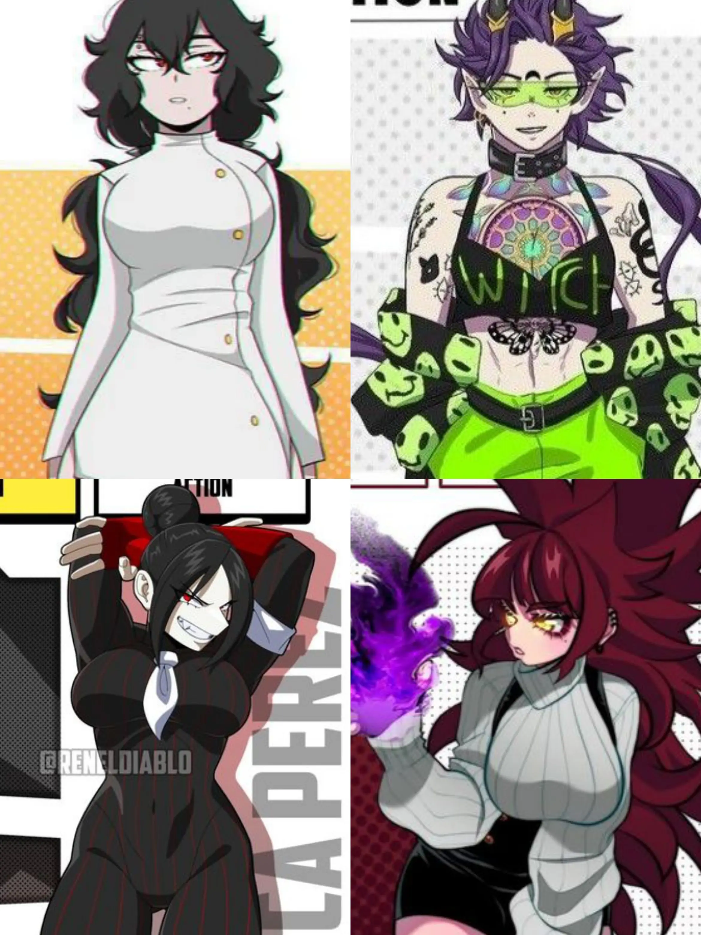 FussySlug1418의 MHA Villain "Exiles" Gang Leader