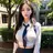 자전거 라이팅 좋아하는 유리