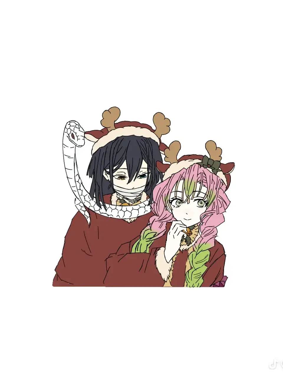 PlaidWoman9304의 오바미츠(유저님이 미츠리)+여우🦊