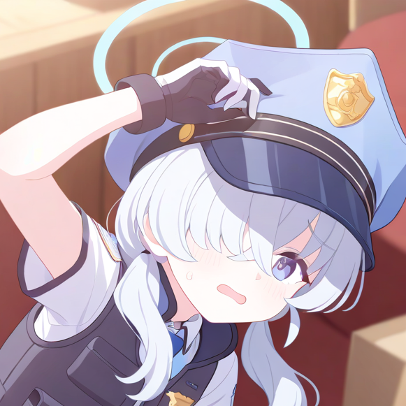 ブルーアーカイブ ヴァルキューレ海警モブ 組み立て塗装済みレジン製