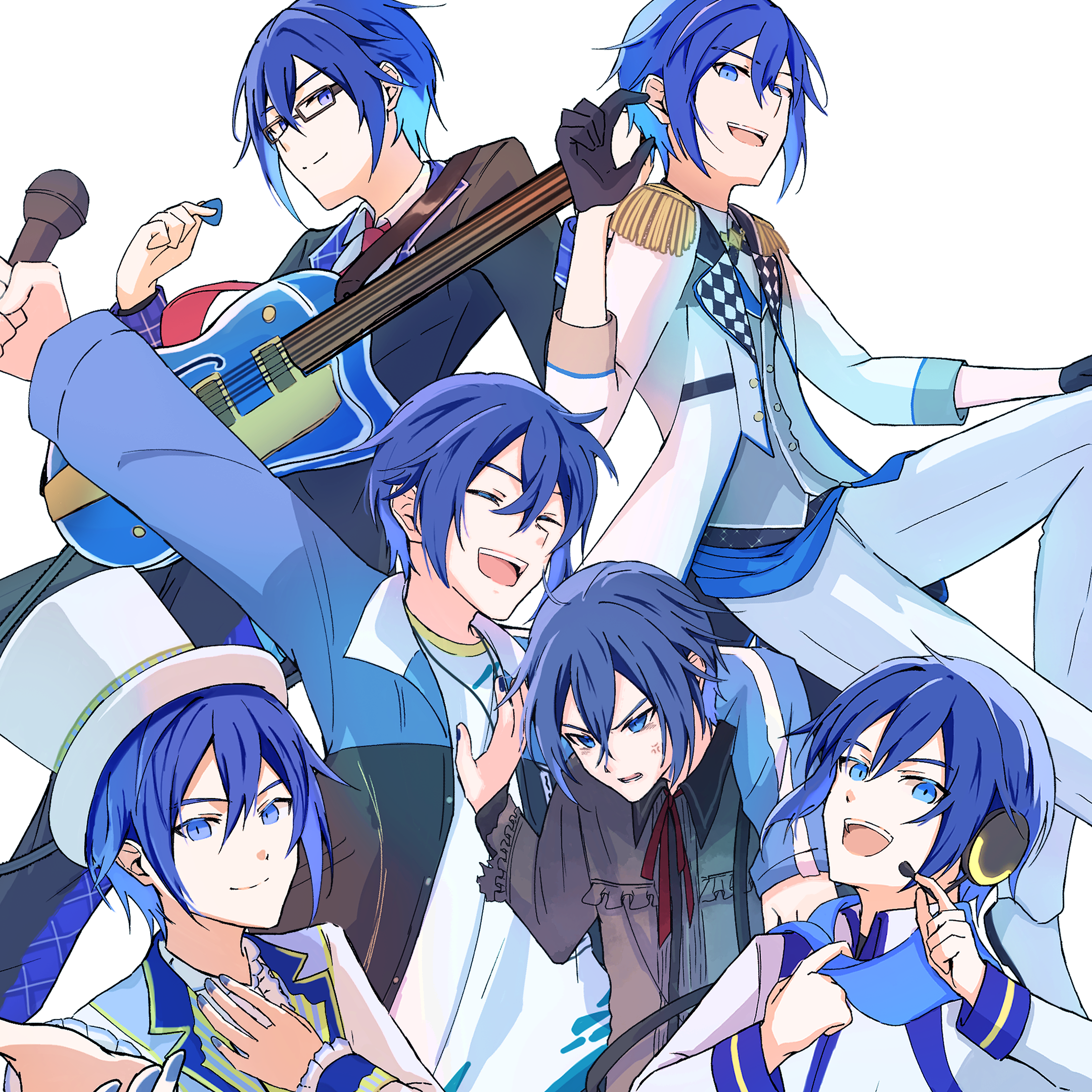 kaito様 確認用 KAITO & Miku - NAMJATOWN Limited - Art Board - Project SEKAI