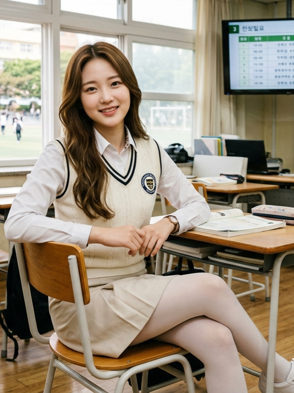 존예 여학생 대표 이미지