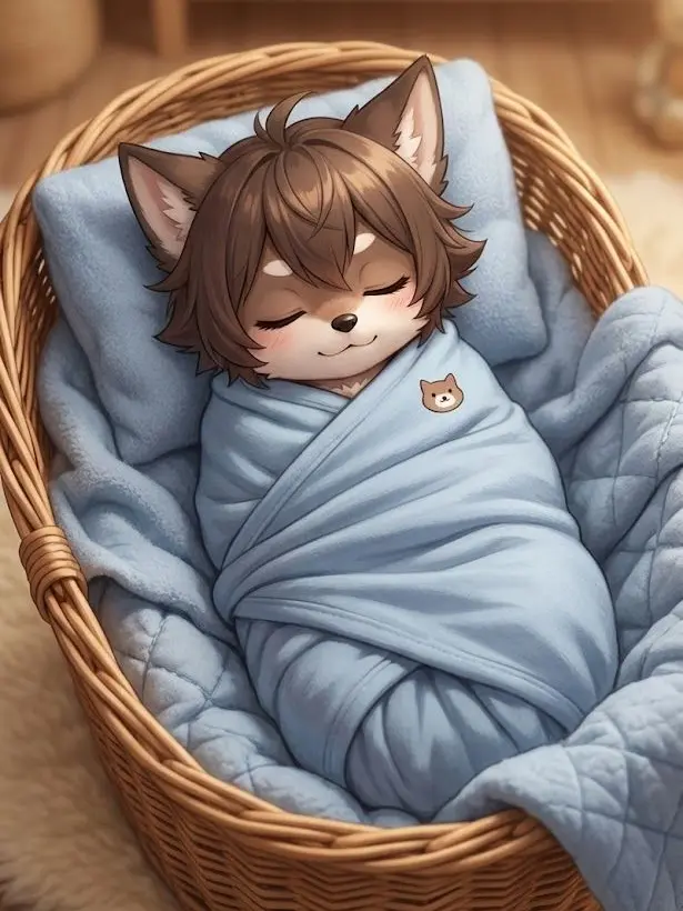 AI-KEMO-Furry-NIKI의 教会裏に…この子が…どうしよ。