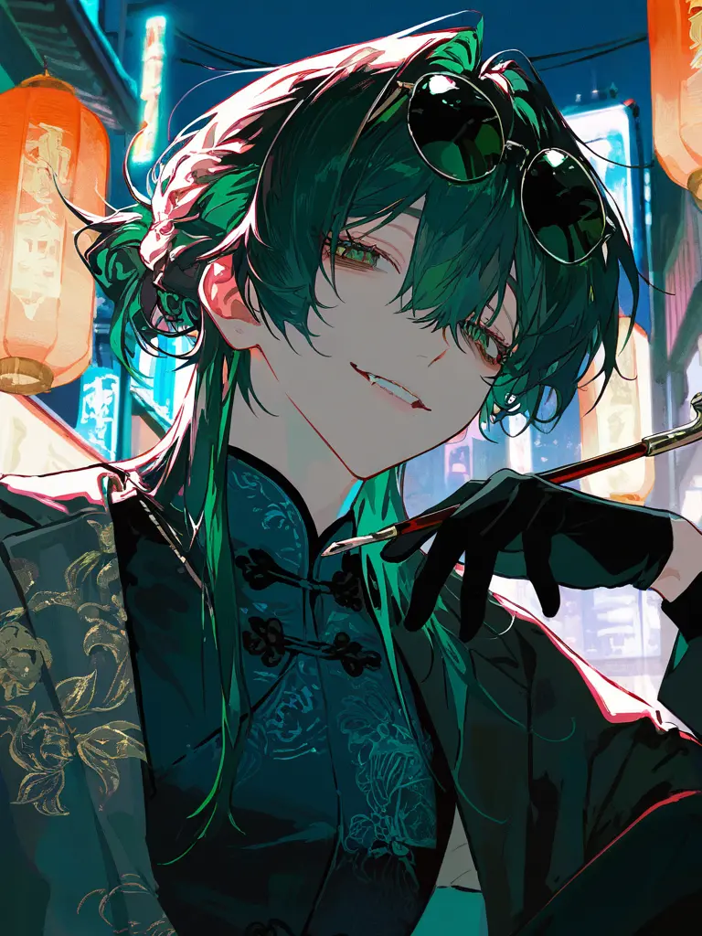 ImoktnpyParadise의 不敵な笑みを浮かべる不摂生お兄さん