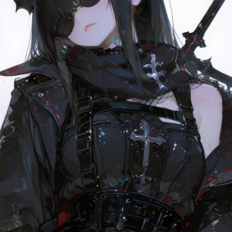 high_school_students의 S級ランカー、黒光の大剣
