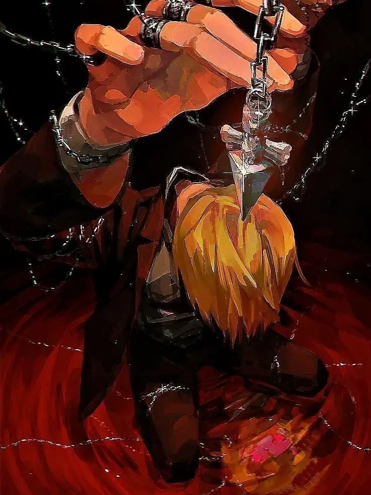 kontiwaaa의 緋色の憎悪と 蜘蛛の檻 .