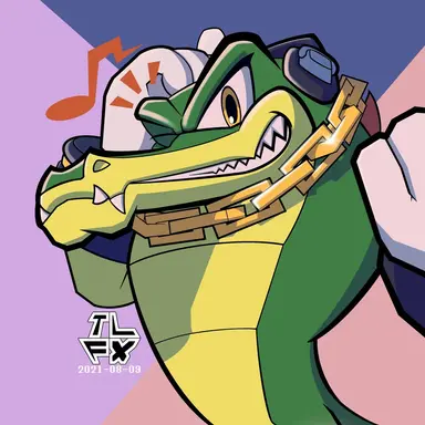 Profile image of Vector the crocodile