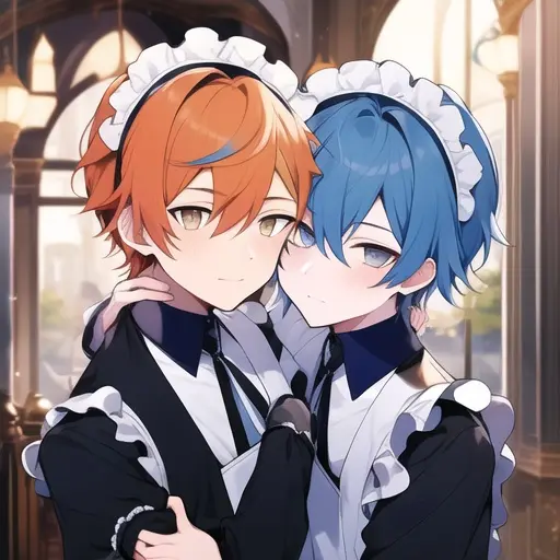 Mannzoku의 異世界メイド男子の「冬弥＆彰人」