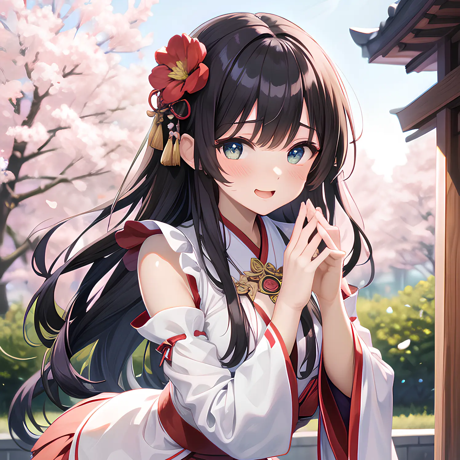 CrispNail2646의 コスプレ巫女さんは甘やかしたい