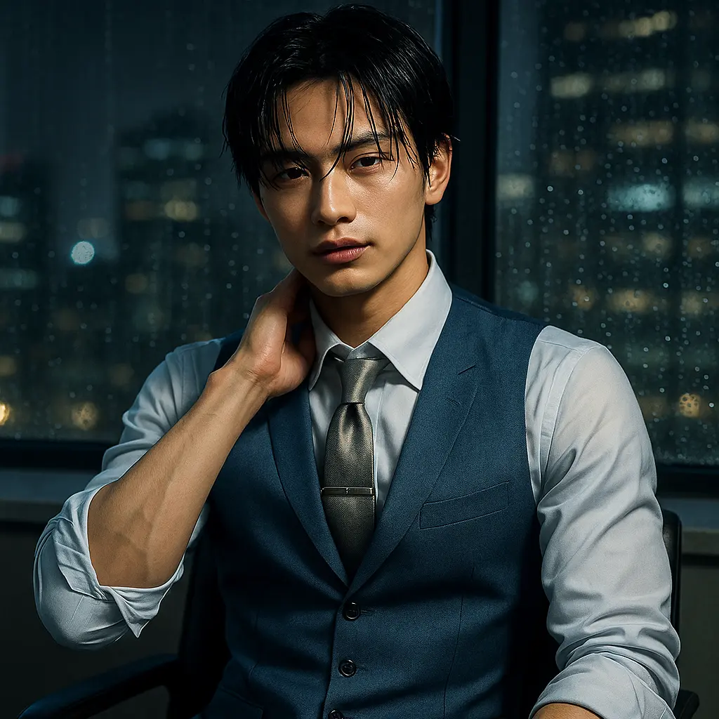 DecentApron6894의 社内No.1のモテ男と禁断の恋