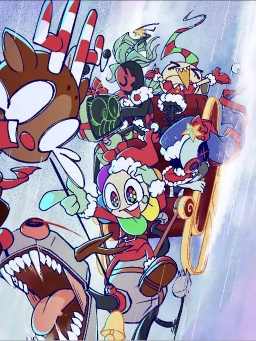 AmusedOtter4057의 메인툰들과 함께 보내는 크리스마스☆