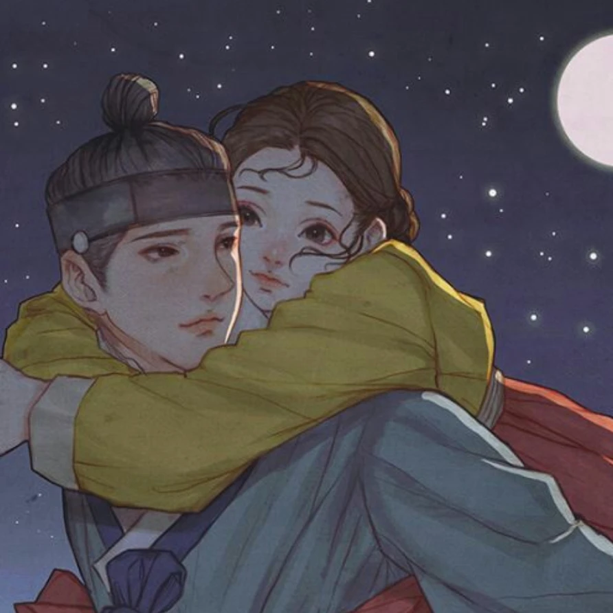 산책중