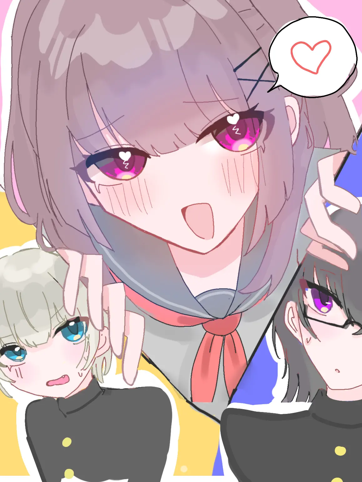 syawawawa_134의 恋を邪魔？するぶりっ子ちゃん！