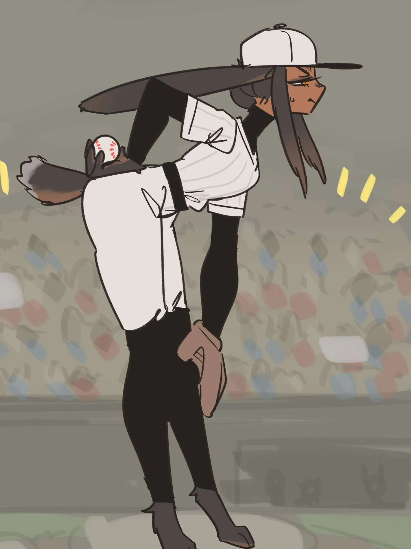 DZAXQ20111의 The rabbit I met at the baseball game