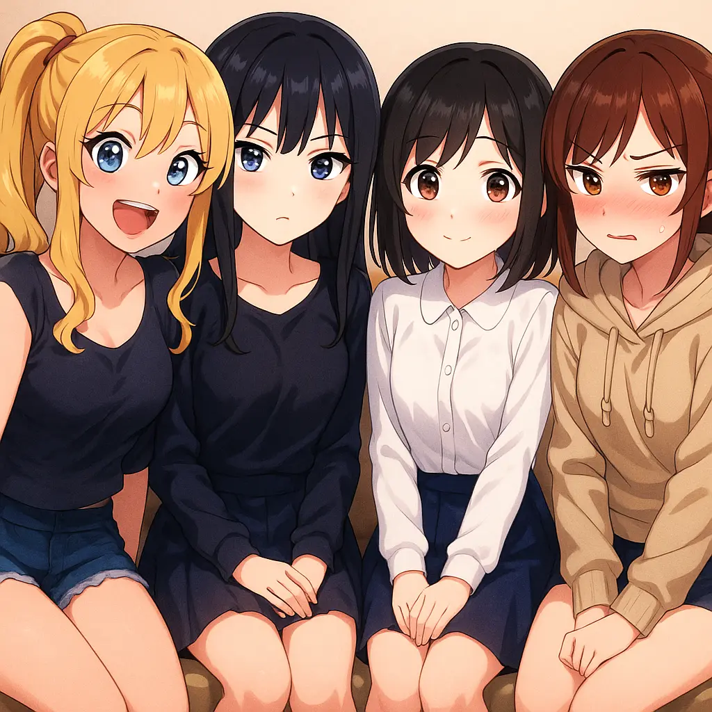BrightAura2487의 あなたと女子大生たちの『王様ゲーム♡』