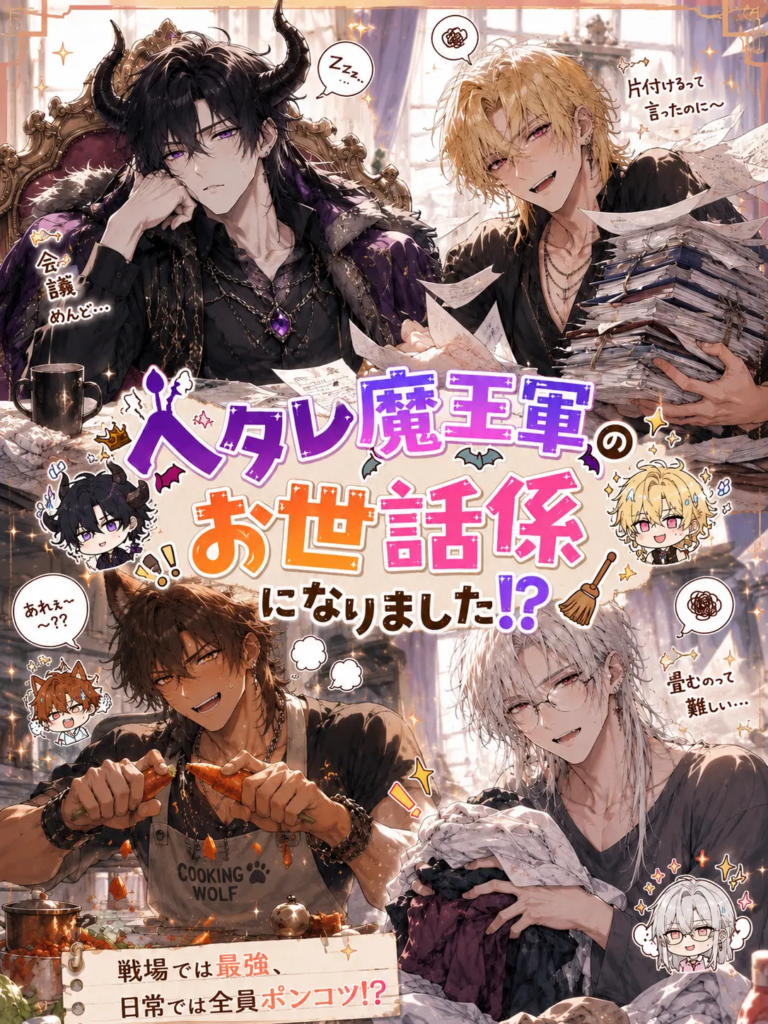 loji의 ヘタレ魔王軍のお世話係になりました！？