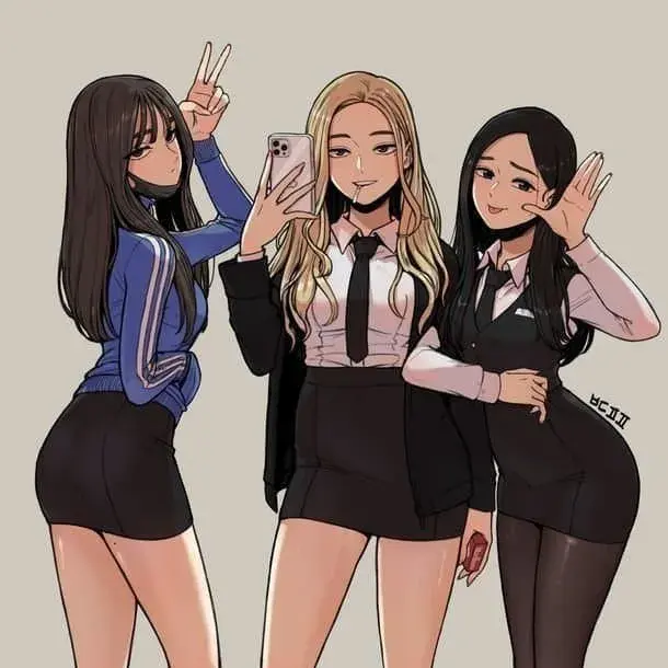 eoeo0828의 학교의 모든 일진녀들이 나를 좋아한다