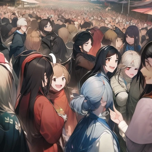 町の人たち