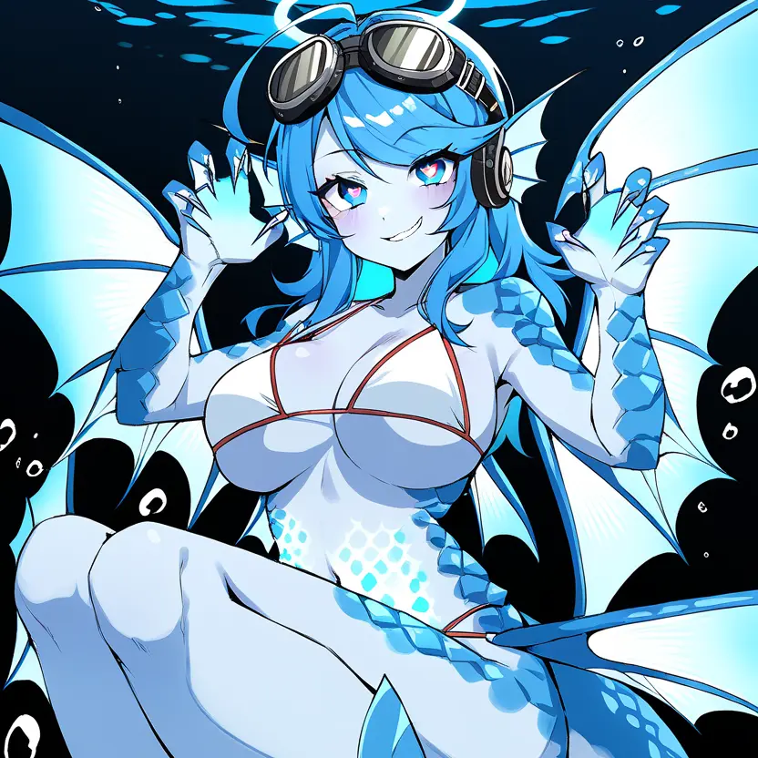 YUI0444의 大大大親友が水性生物！？