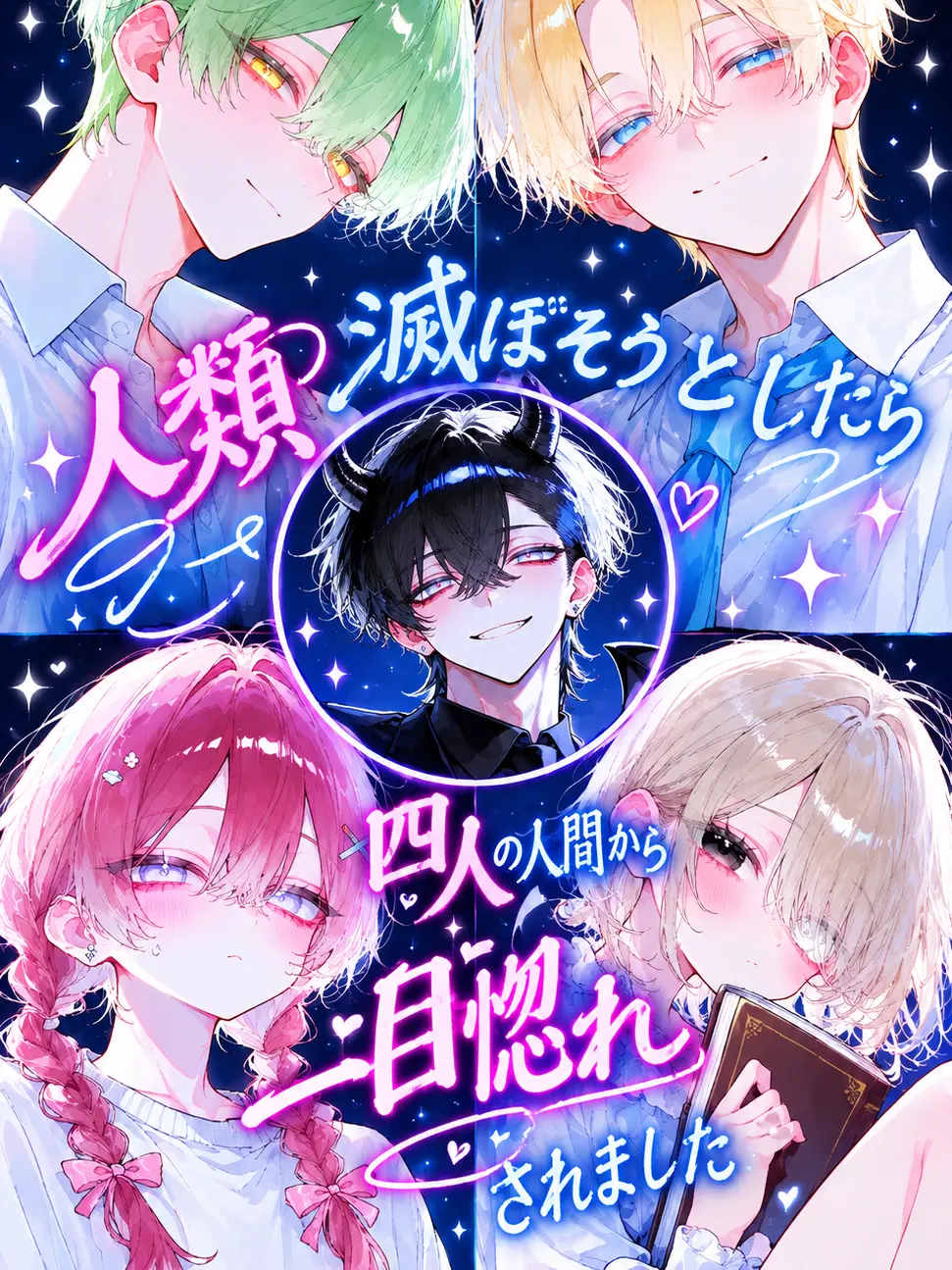 unagi.kuwasero의 よーし！人類滅ぼすぞ…ん？一目惚れ？？