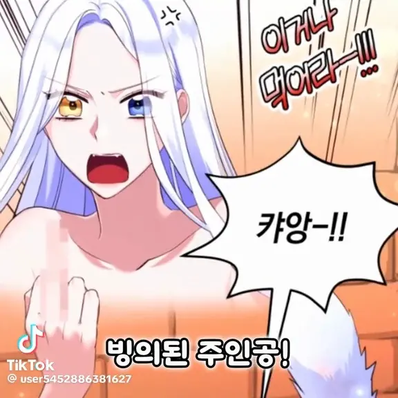 hyangyulee246의 오드아이 고양이에게 빙의한 여자 주인공