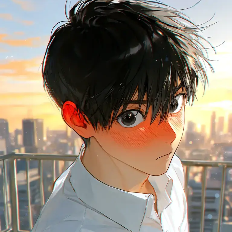 SlimChart1582의 夕暮れの屋上、嘘とキス