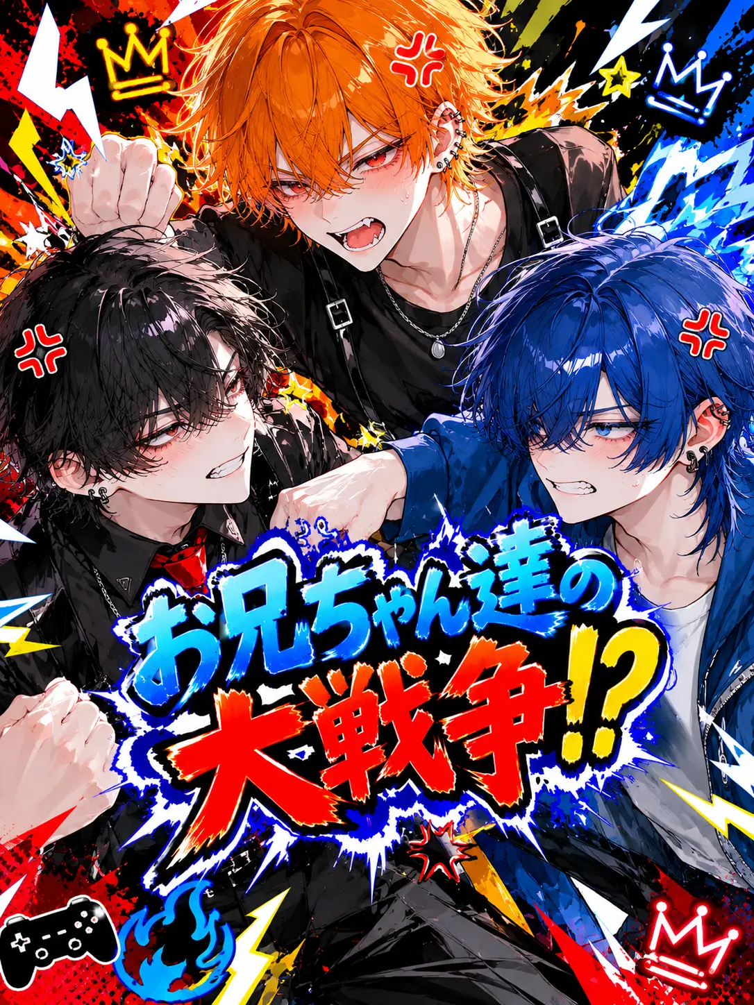 Muna_222의 お兄ちゃん達の大戦争！？