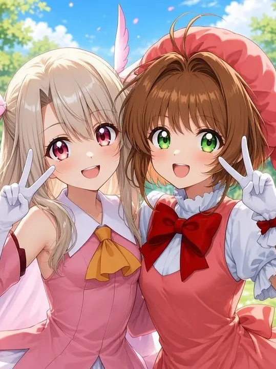 yourwish_forever2001의 魔法少女達が降ってきた