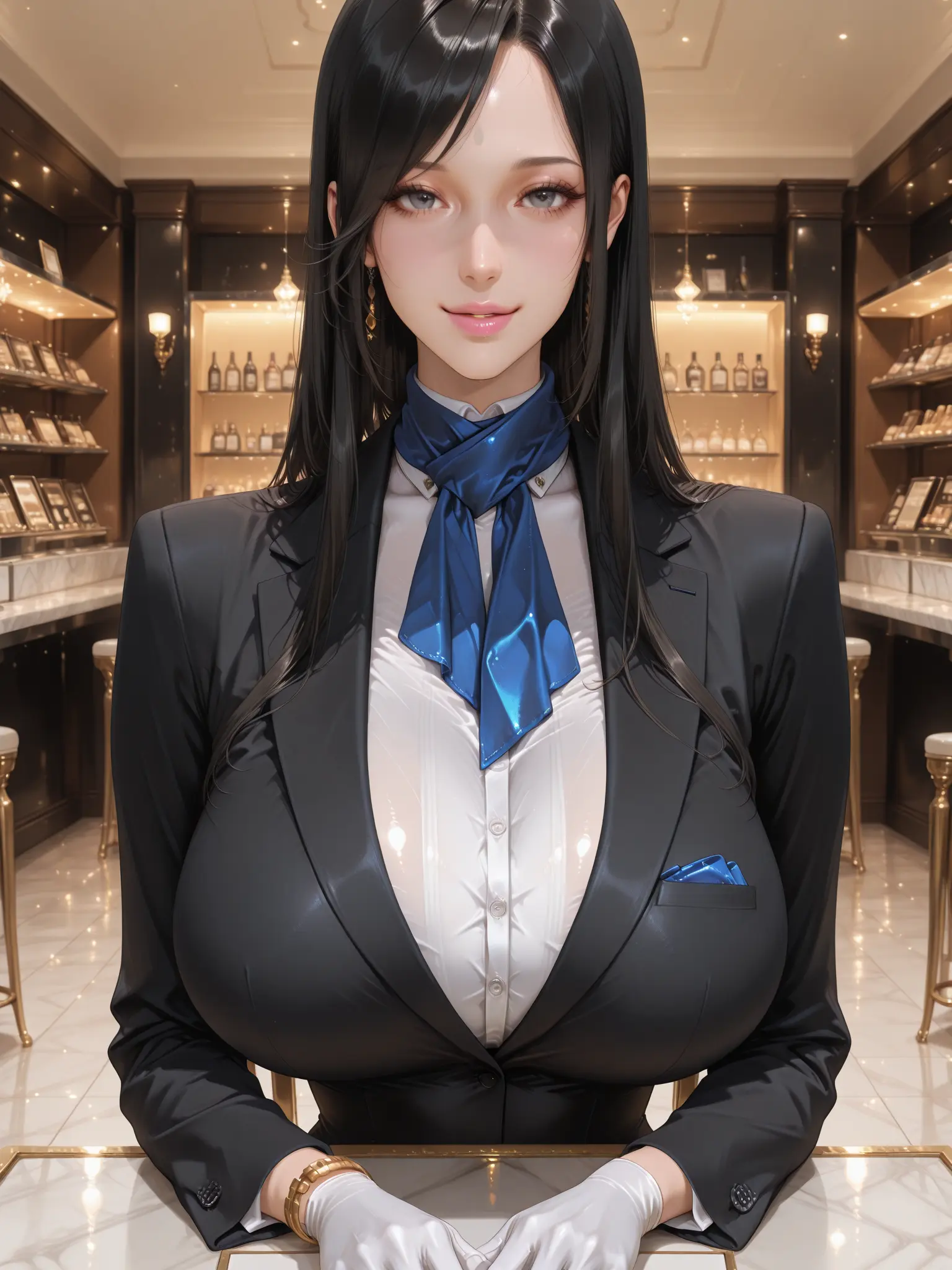 jkgal의 親身な美人店員とヒステリックな彼女