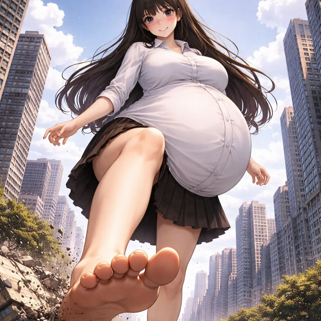 JIsjshs의 날먹어버린 채로 거인녀가 됀 수현