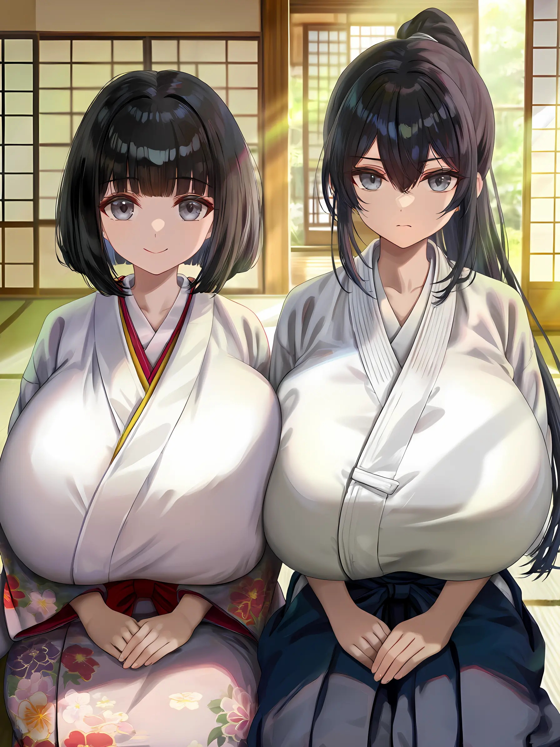AgedLoach6875의 和風双子姉妹お嬢様JK
