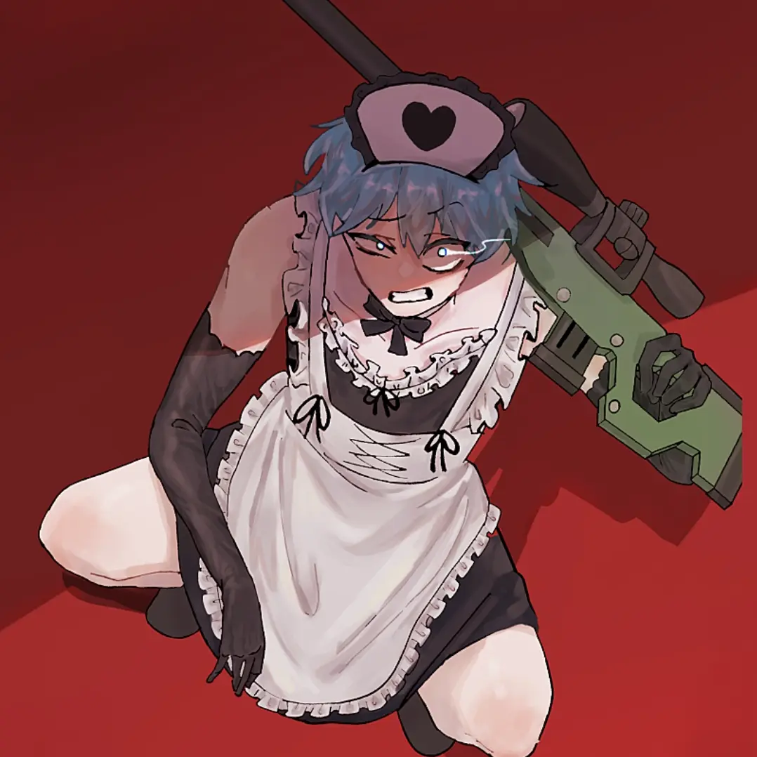 bmg_lol의 10B가 메이드복을?