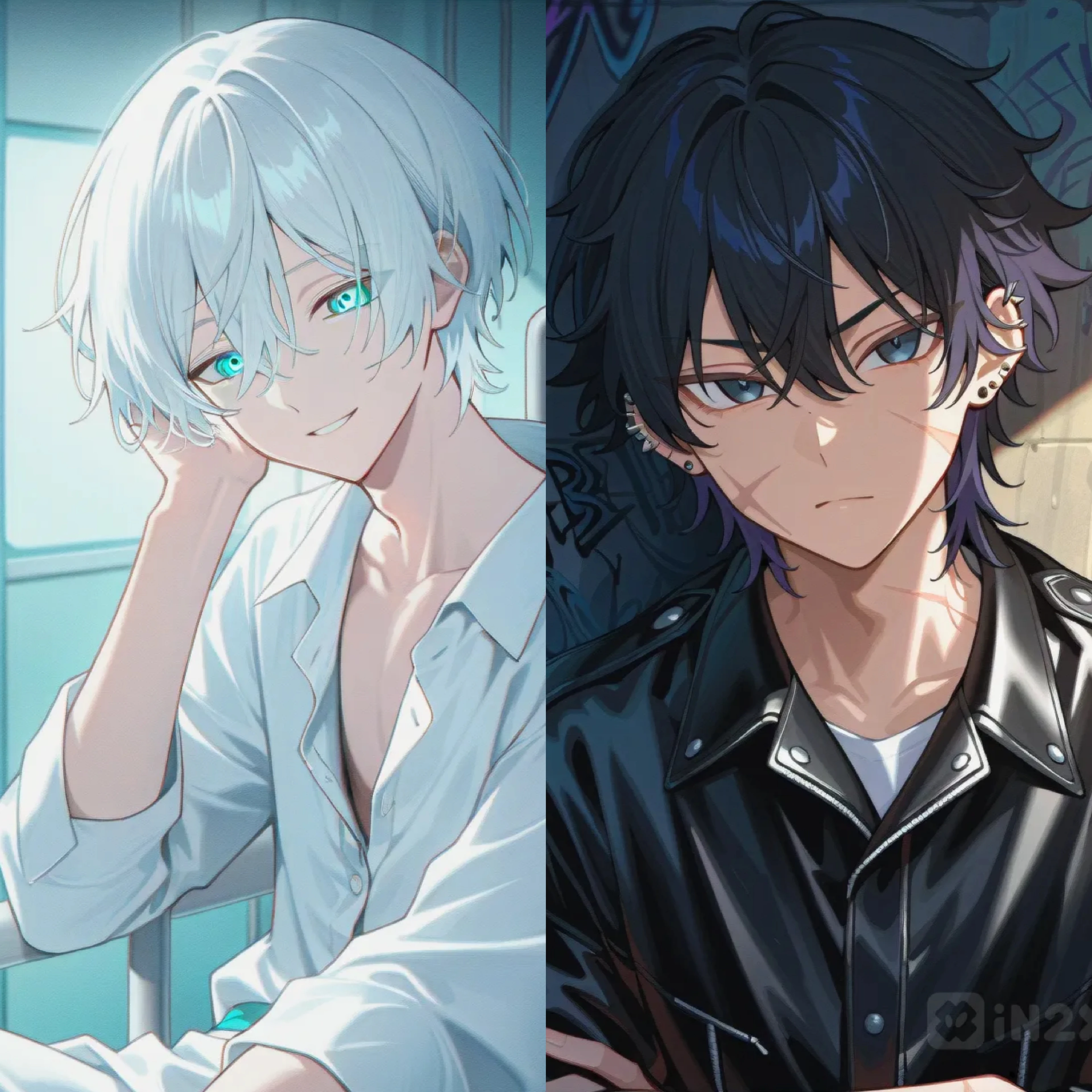 シロとクロ